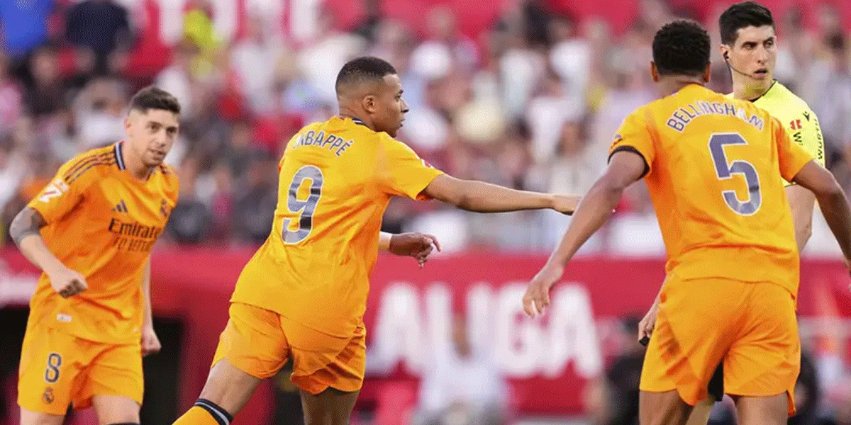 Kylian Mbappe Menggila! Jadi Man Of The Match Saat Madrid Taklukkan Sevilla
